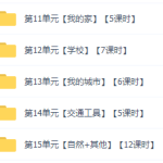 SOLO美国原版幼儿园启蒙教育英语课程全套视频1-6岁,11-15单元