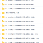 2021小学寒假培训班合集,薛春燕王睿薛侠何俞霖李士超陈照等老师课程