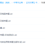 2020作业帮寒假姜豫中考物理冲顶班(电学)专题