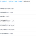 王伟2021高考数学数列微专题(清北班)课程